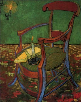 Vincent Van Gogh Painting - Sillón de Paul Gauguin Vincent van Gogh
